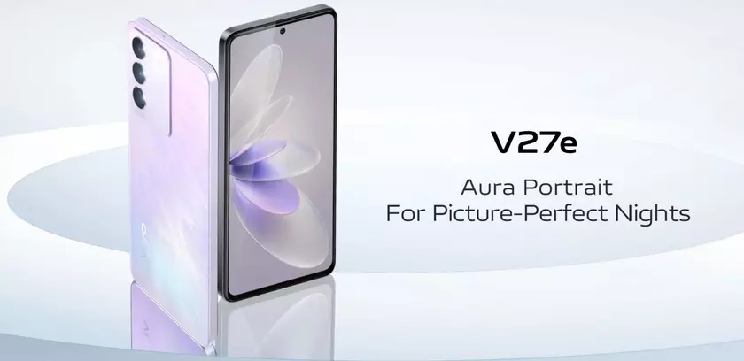 vivo V27e: AMOLED-экран на 120 Гц, чип MediaTek Helio G99, тройная камера на 64 МП и батарея с зарядкой на 66 Вт за $290