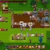 Restaurant scene in the World End Diner game