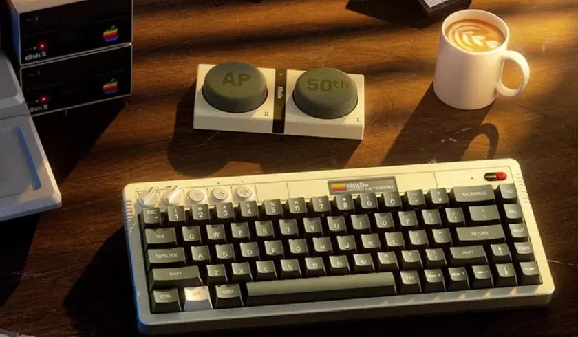 Retro Vibes Emoji-fied: 8BitDo's AP50th Limited Edition Keyboard
