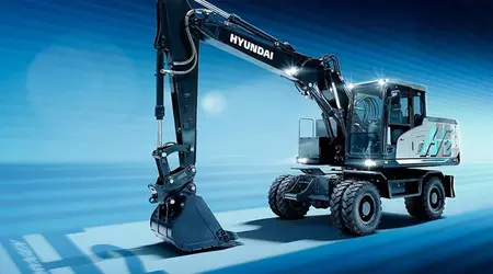 Hyundai представить робочий прототип водневого екскаватора HW155H на "Bauma 2025"