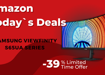 SAMSUNG Viewfinity S65UA 34-Inch Monitor – Now $210 Off!