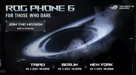 ASUS ROG Phone 6 will get 65-watt fast charging
