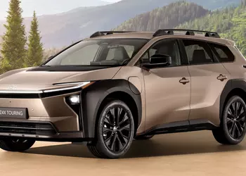 Toyota has officially unveiled the bZ4X Touring, an electric SUV with the boot of a station wagon and a range of up to 560 kilometres