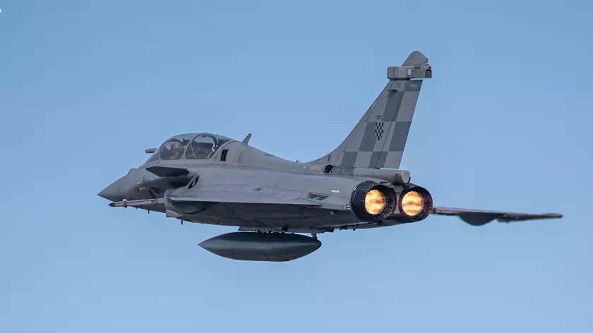 Франция передала Хорватии первый истребитель четвёртого поколения Dassault Rafale B
