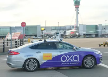 DHL and Oxa test autonomous vehicles at Heathrow Airport