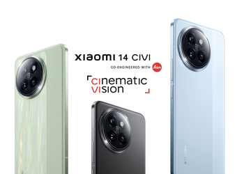 From $515: Xiaomi 14 CIVI with 120Hz AMOLED display, Snapdragon 8s Gen 3 chip and 32 MP dual front camera goes on sale now