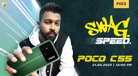 C'est officiel : Le POCO C55 équipé de la puce MediaTek Helio G85 et d'une batterie de 5000 mAh sera dévoilé le 21 février.