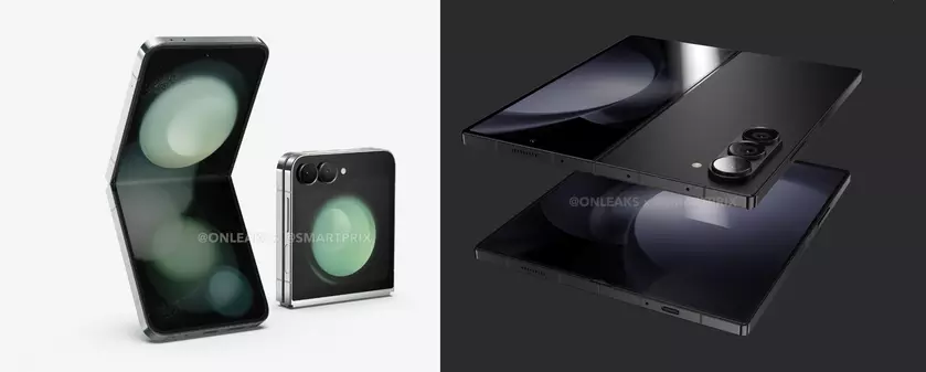 Инсайдер рассказал какие цвета получат складные смартфоны Samsung Galaxy Fold 6 и Galaxy Flip 6