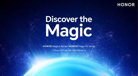 C'est officiel : Honor présentera les flagships Magic 6 et le smartphone pliable Magic V2 RSR au MWC 2024.
