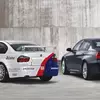 Задній вигляд BMW 320si мініатюра
