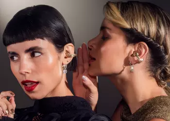 Motorola выпустила беспроводные наушники Moto Buds Loop с кристаллами Swarovski, которые напоминают элегантные серьги