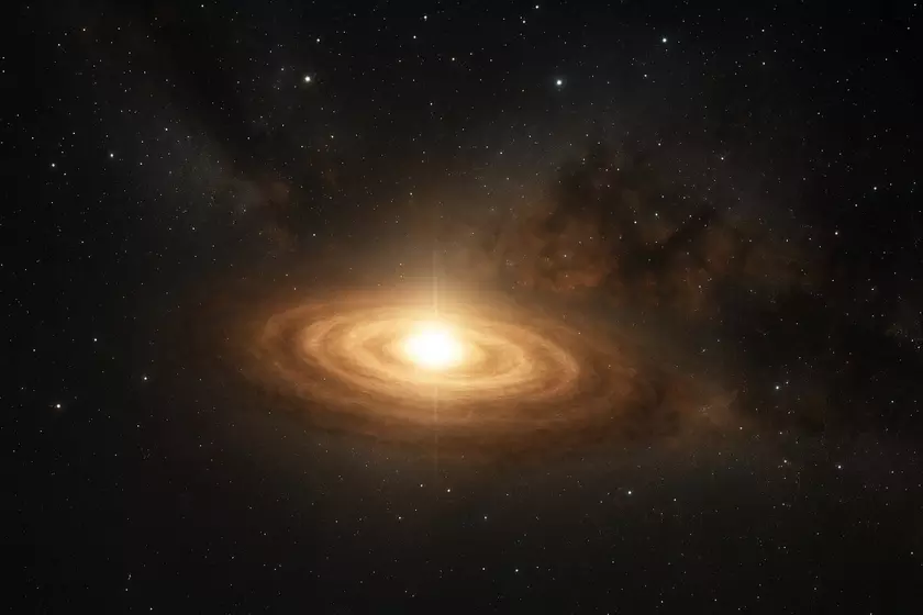 Путешествие сквозь Вселенную: Иллюстративное изображение новой звездной системы