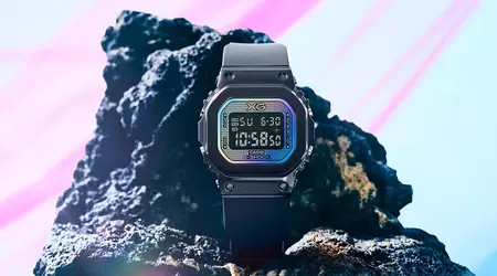 Casio випустить G-Shock з райдужним склом: двох однакових годинників не буде