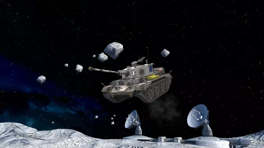 Как тебе такое, Илон Маск? Wargaming запустила в космос танк Cromwell B ради ивента в World of Tanks Blitz