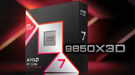 A little more expensive and a little more powerful: AMD revealed the price and release date of the Ryzen 7 9850X3D gaming processor