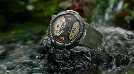 Захищений смарт-годинник Amazfit T-Rex 2 з автономністю до 45 днів та підтримкою 5 глобальних систем супутникового позиціонування можна купити на Amazon зі знижкою