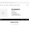 A thumbnail of the Samsung Galaxy M56 support page in India