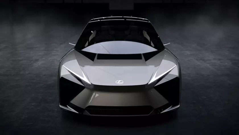 Концептуальный электромобиль Lexus LF-ZC