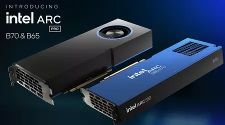 Intel Battlemage для роботи: анонсовано Arc Pro B70 та B65 з 32 ГБ пам'яті