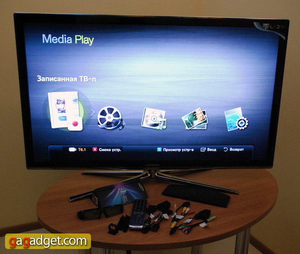 Samsung 3D LED TV - внешний вид
