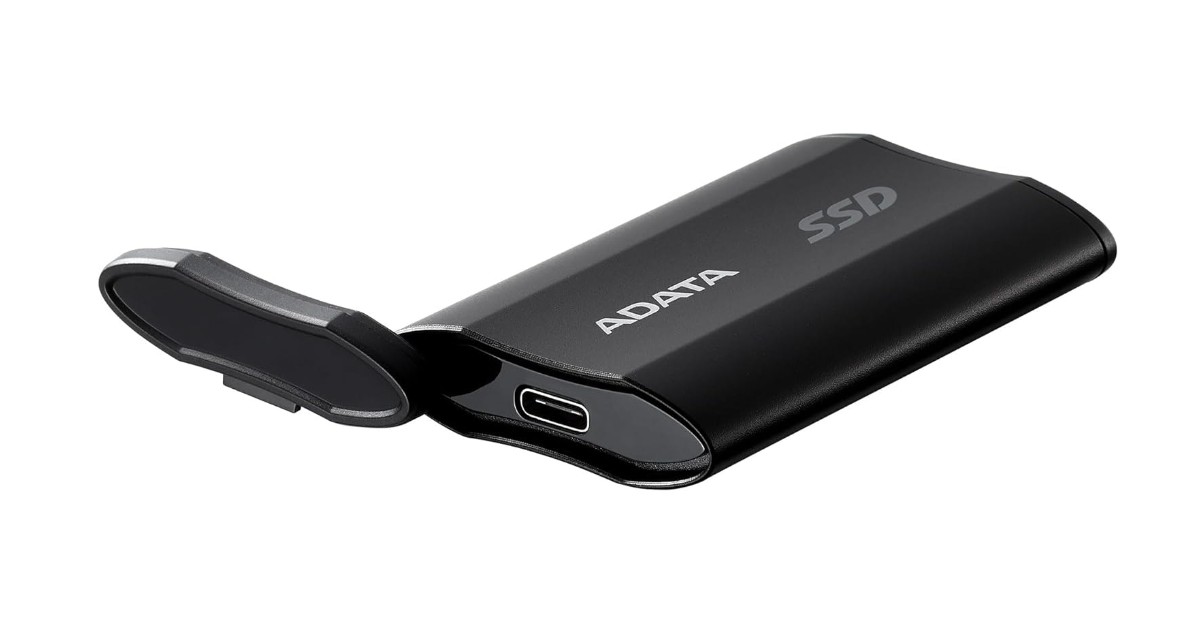 ADATA SE800 disque dur externe pour montage vidéo