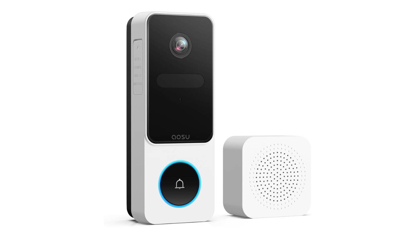 aosu Head-to-Toe 2K subscription free video doorbell