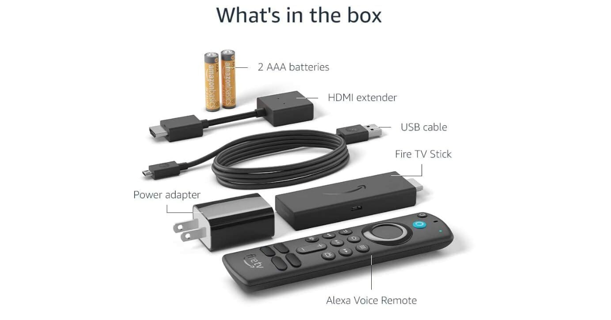 Amazon Fire TV Stick dispositif de streaming pour projecteur