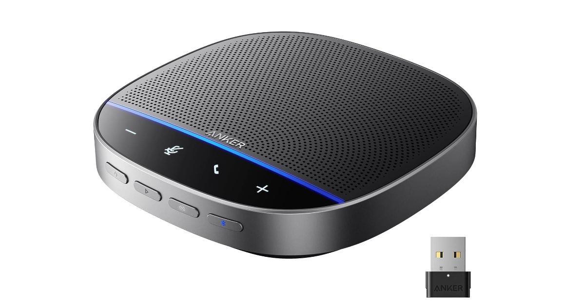 Anker PowerConf S500 conference room microphone for zoom