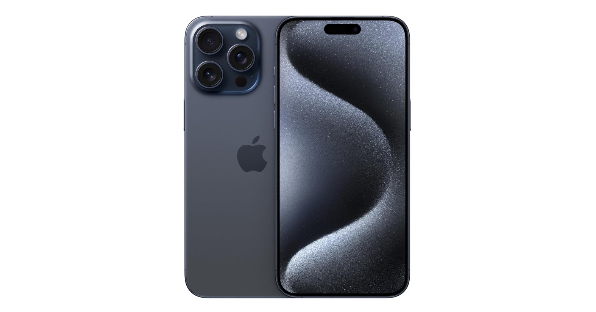 Apple iPhone 15 Pro Max phone for video recording