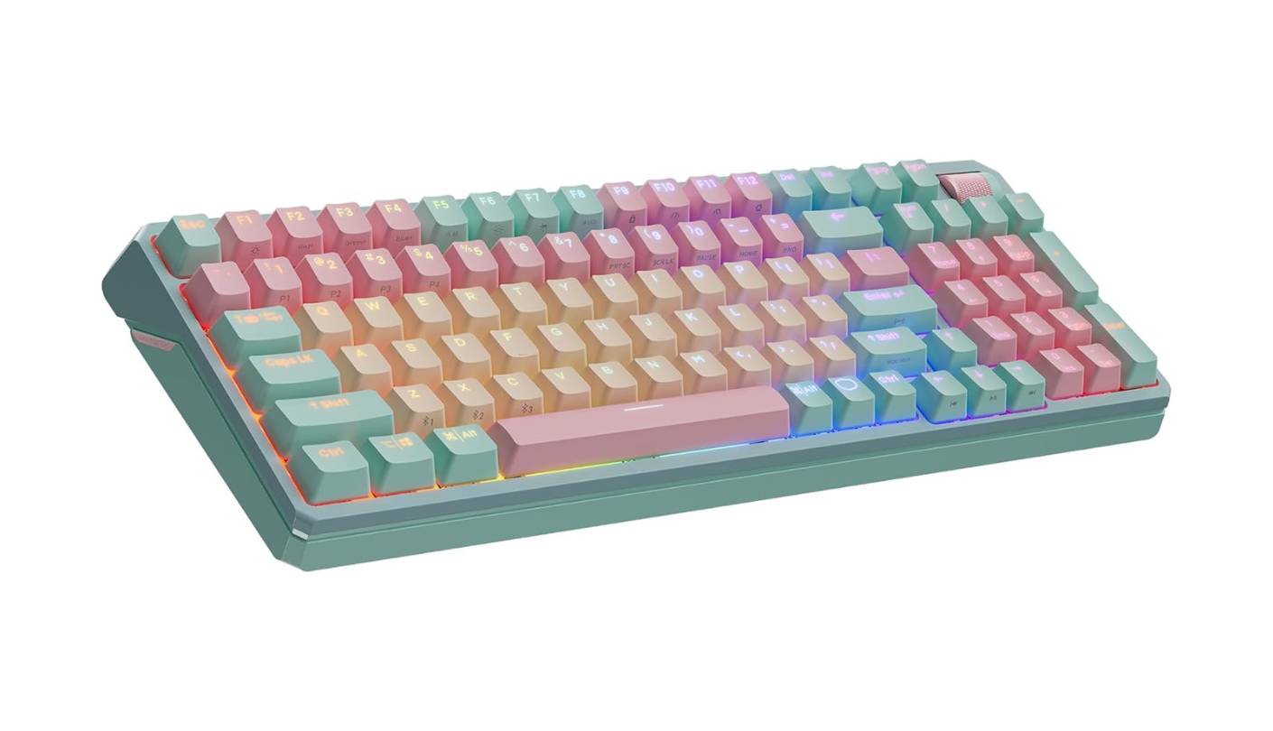 Cooler Master MK770 Macaron keyboard for fast typing