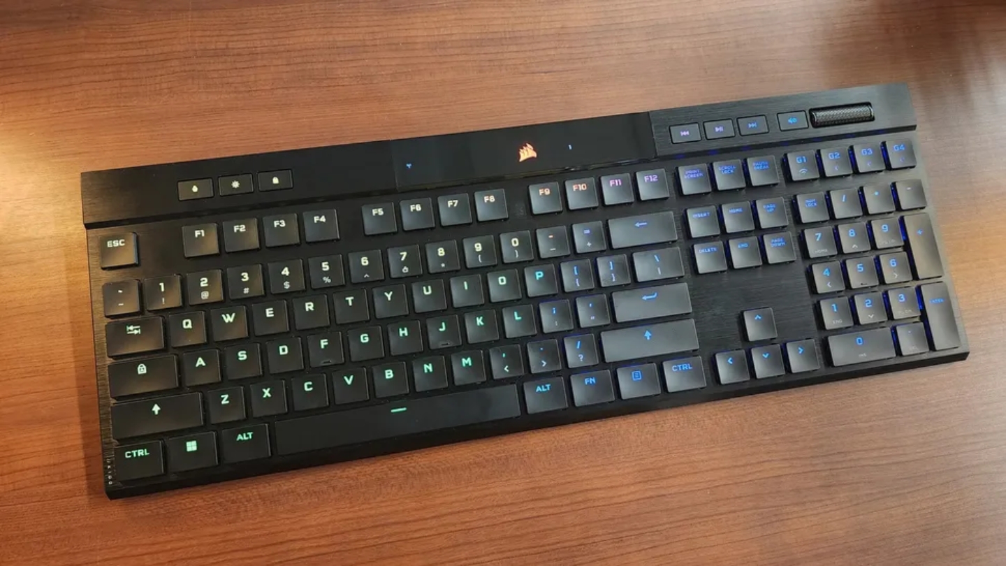 Clavier sans fil à faible latence Corsair K100 AIR