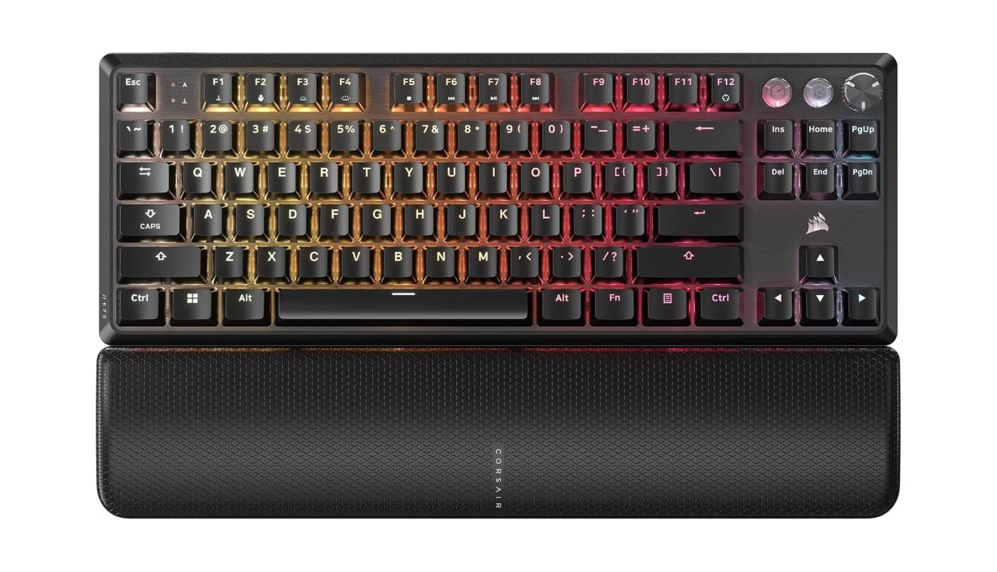 Corsair K70 PRO TKL mechanical gaming keyboard