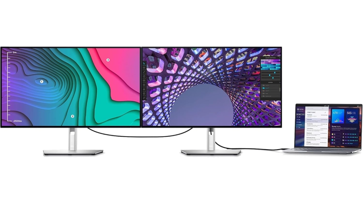 Dell UltraSharp U2723QE color accurate monitor MacBook
