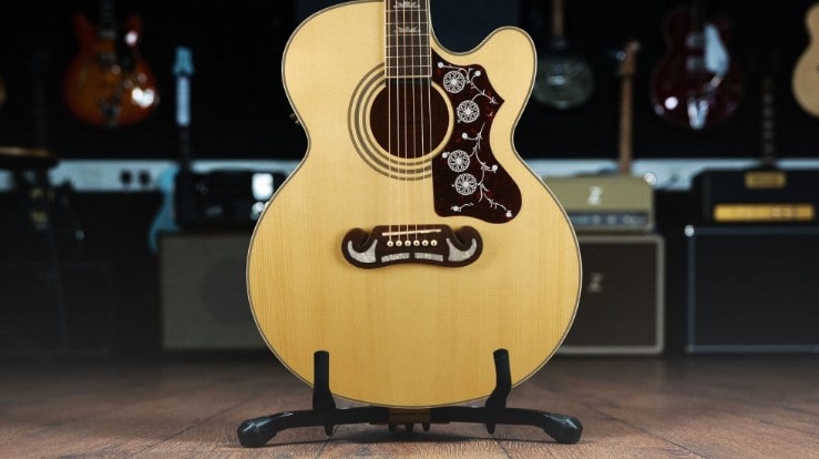 Epiphone EJ-200SCE acoustic guitar under 1000