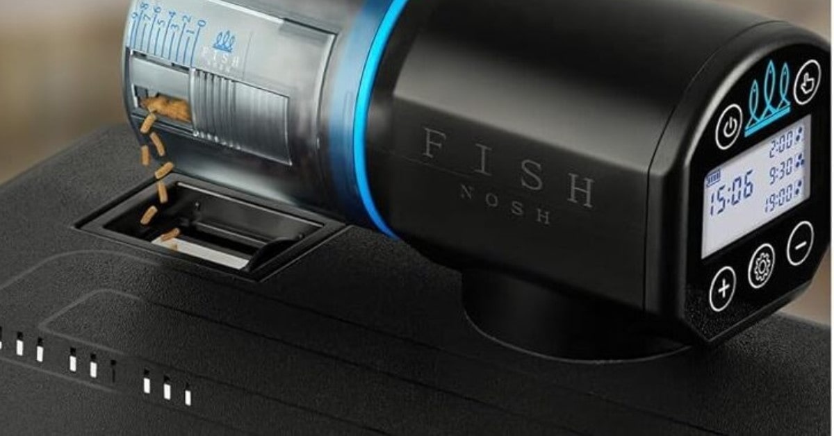 FISHNOSH Automatic Fish Feeder for Aquarium