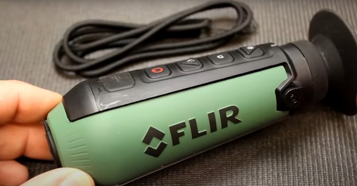 FLIR Scout TK  best thermal monocular for helmet