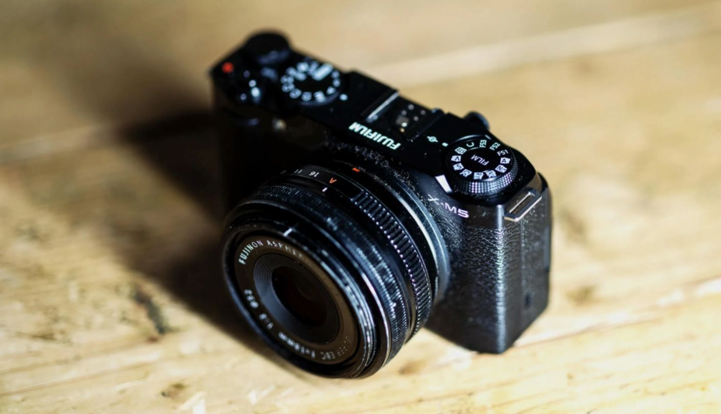 FUJIFILM X-M5 beginner camera for kids