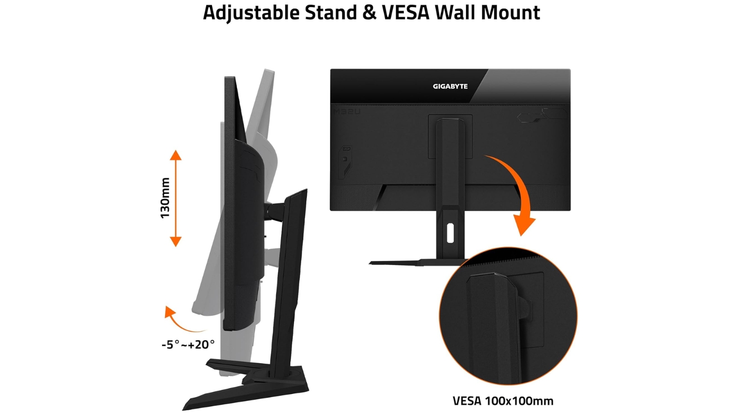 GIGABYTE M32U 144Hz 32 inch monitor