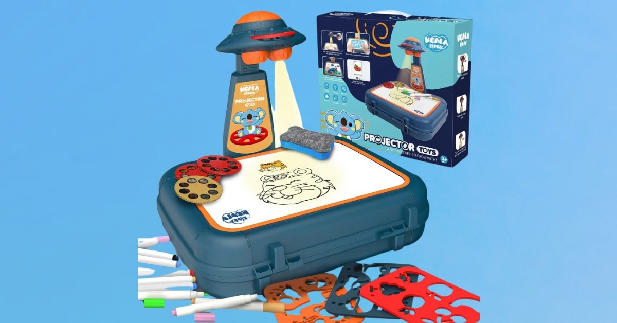 Gohero kids projector drawing