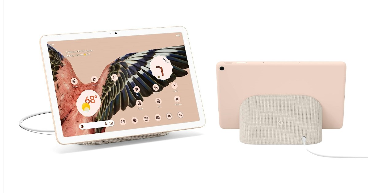 Google Pixel tablets with wireless charging with Charging Speaker Dock