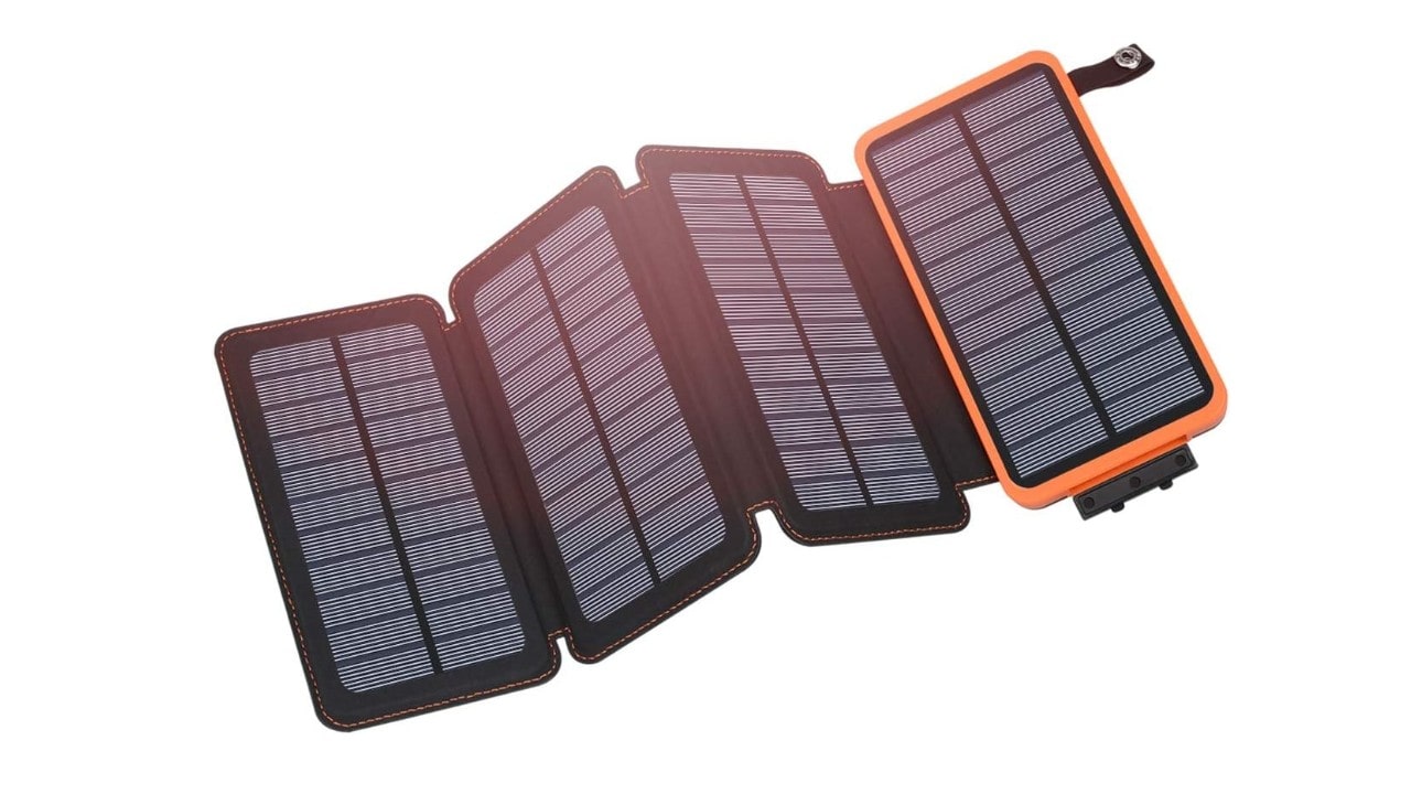 Hiluckey Solar Charger Power Bank 