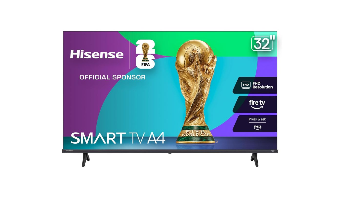 Hisense 32-Inch Class A4 Series compact tv for small spaces