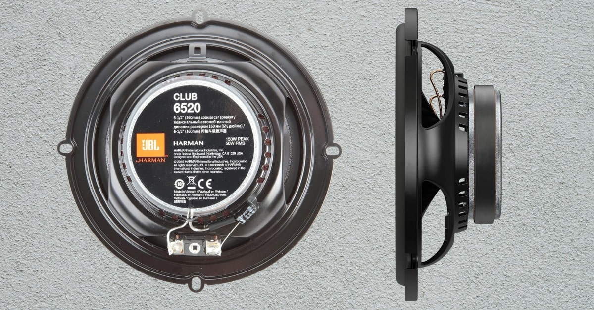 JBL CLUB 6520 meilleurs haut-parleurs 6.5 pouces pour basses et clarté
