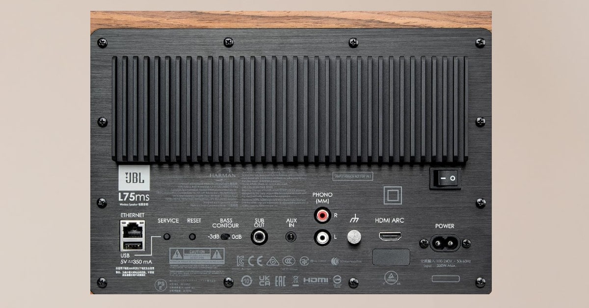 Mini chaîne stéréo JBL L75ms Music