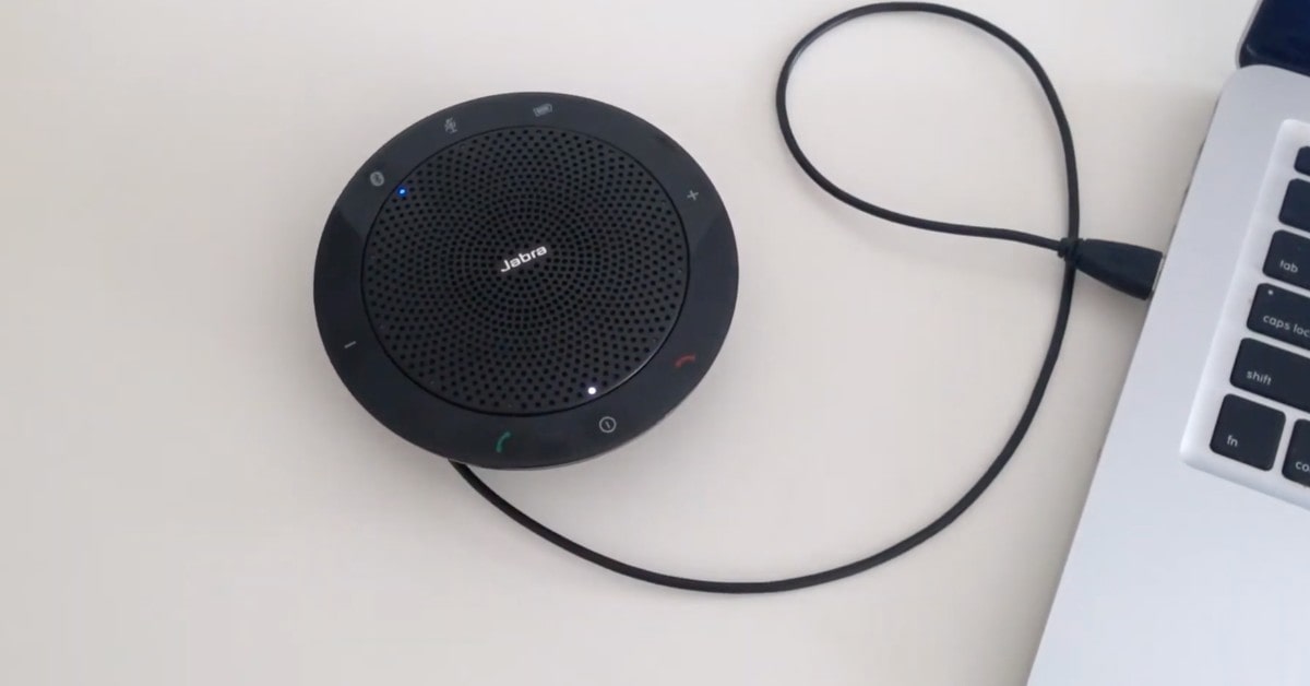 Jabra Speak 510 MS conference room microphone for zoom