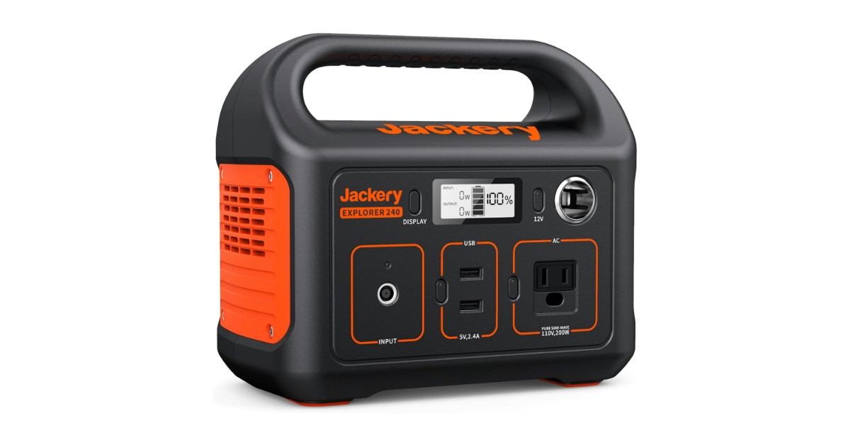 Jackery Portable Power Station Explorer 200 watts