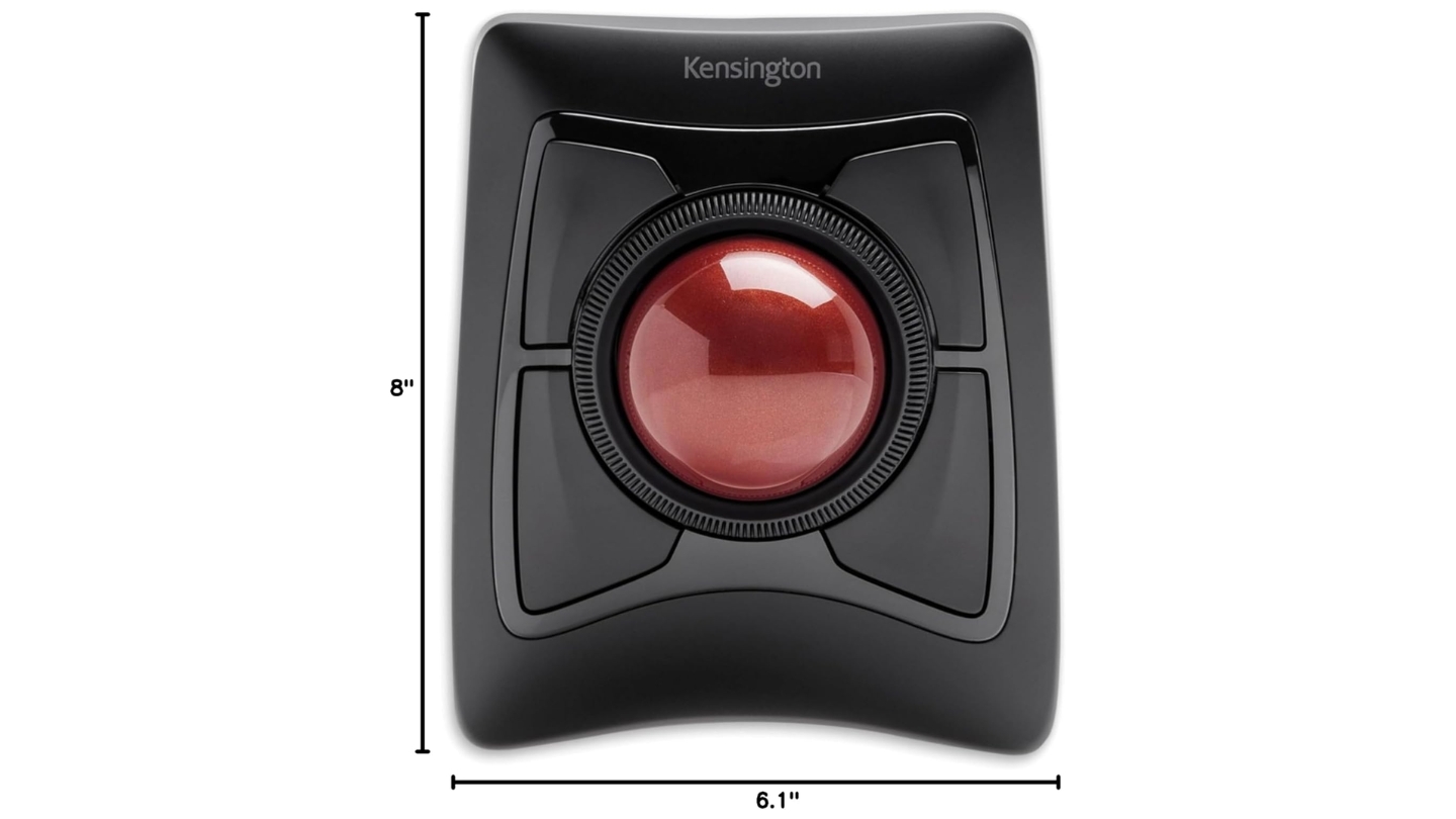 Souris sans fil à boule de commande Kensington Expert pour un boost de productivité
