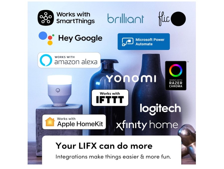 LIFX Wi-Fi Smart LED Light Bulbs A19