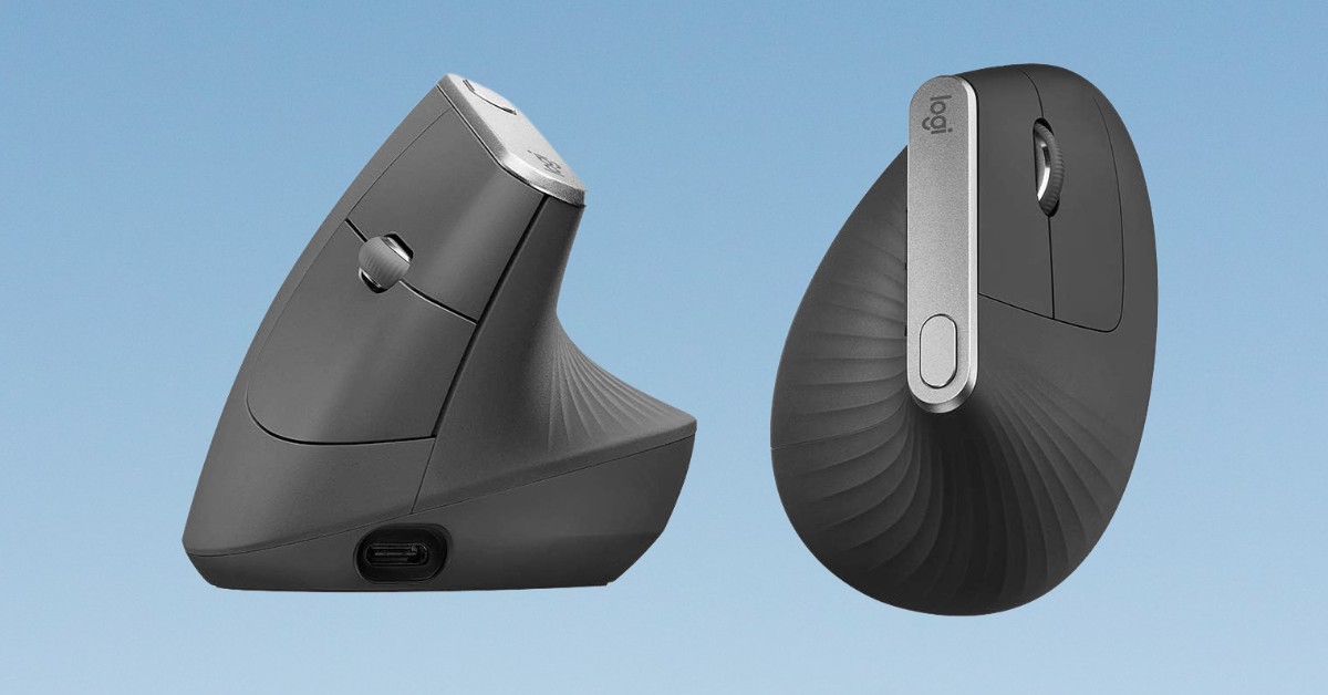 Logitech MX Vertical Wireless Ergonomic Mouse
