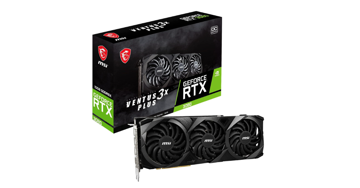 MSI Gaming GeForce RTX 3080 LHR 10GB 